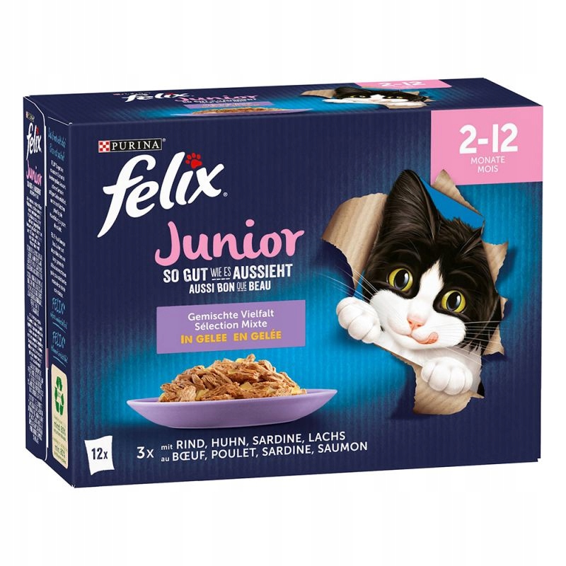 Felix Junior So Gut Wie Es Aussieht Gemischte Vielfalt 1kg