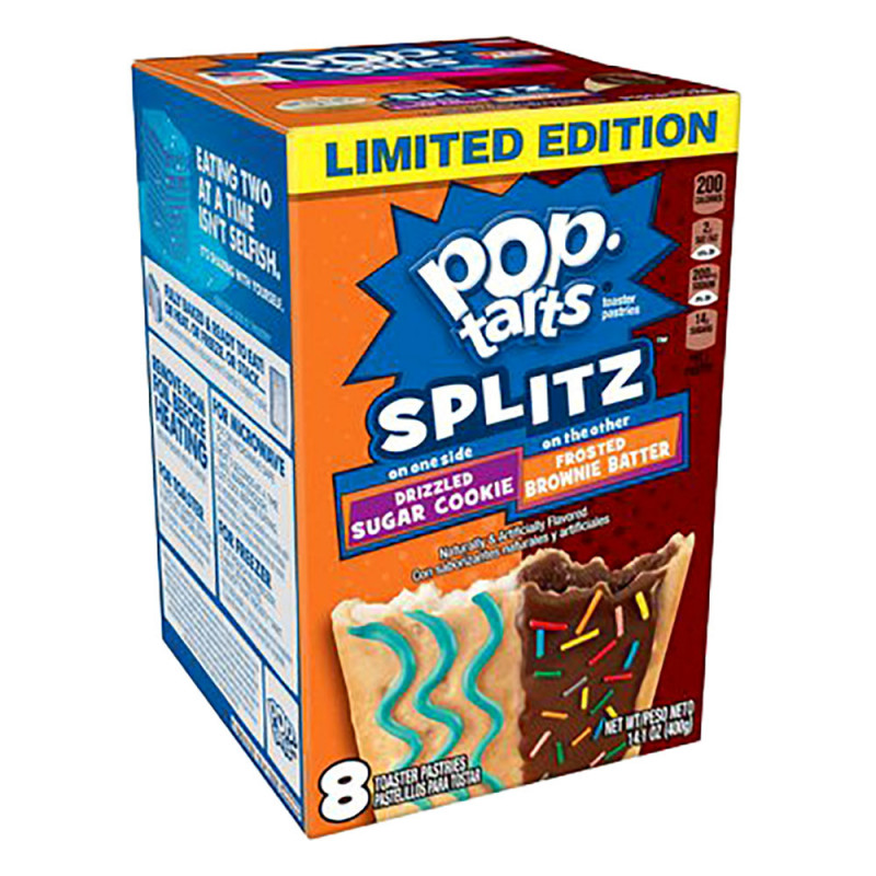 Kellogg'S Pop-Tarts Sugar Cookie Brownie Batter 14.1Oz
