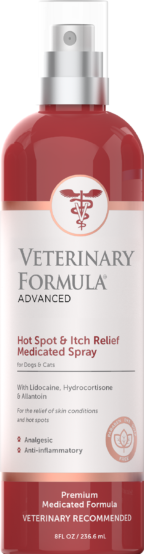 Synergy Labs Veterinary Formula Clinical Care Hot Spot Spray For Dogs - 8 Fl Oz