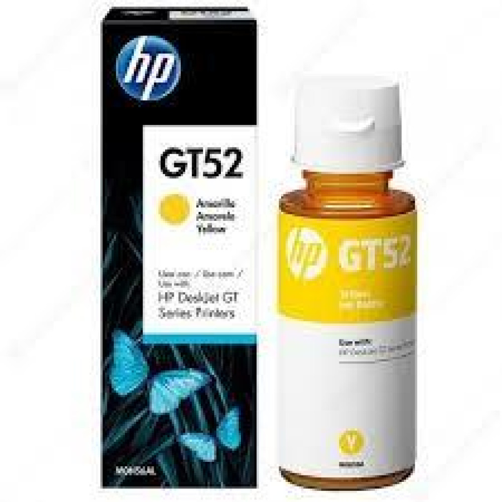 Photo of HP GT52 Yellow Original Ink Bottle – Smart Tank Printers