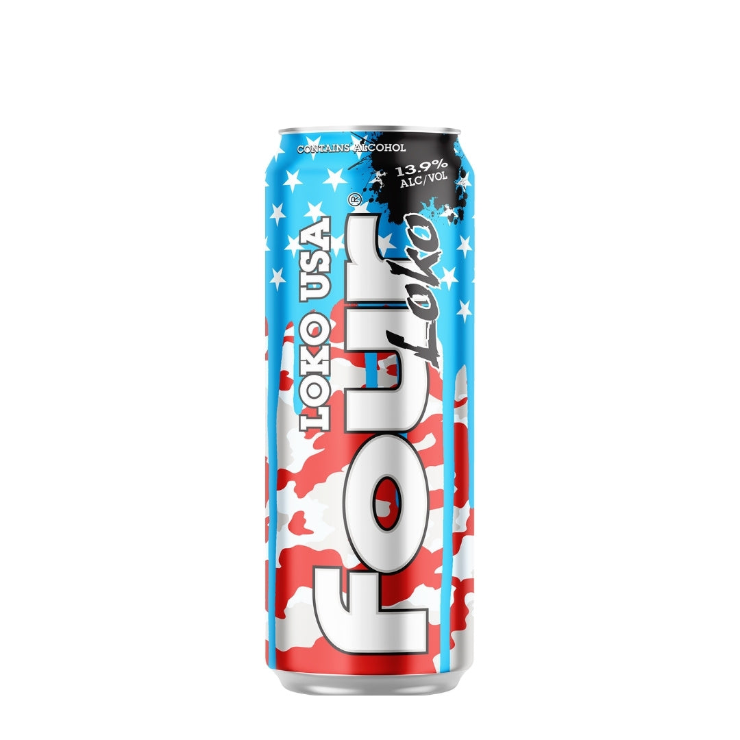 Photo of Four Loko Loco Usa 24oz Can