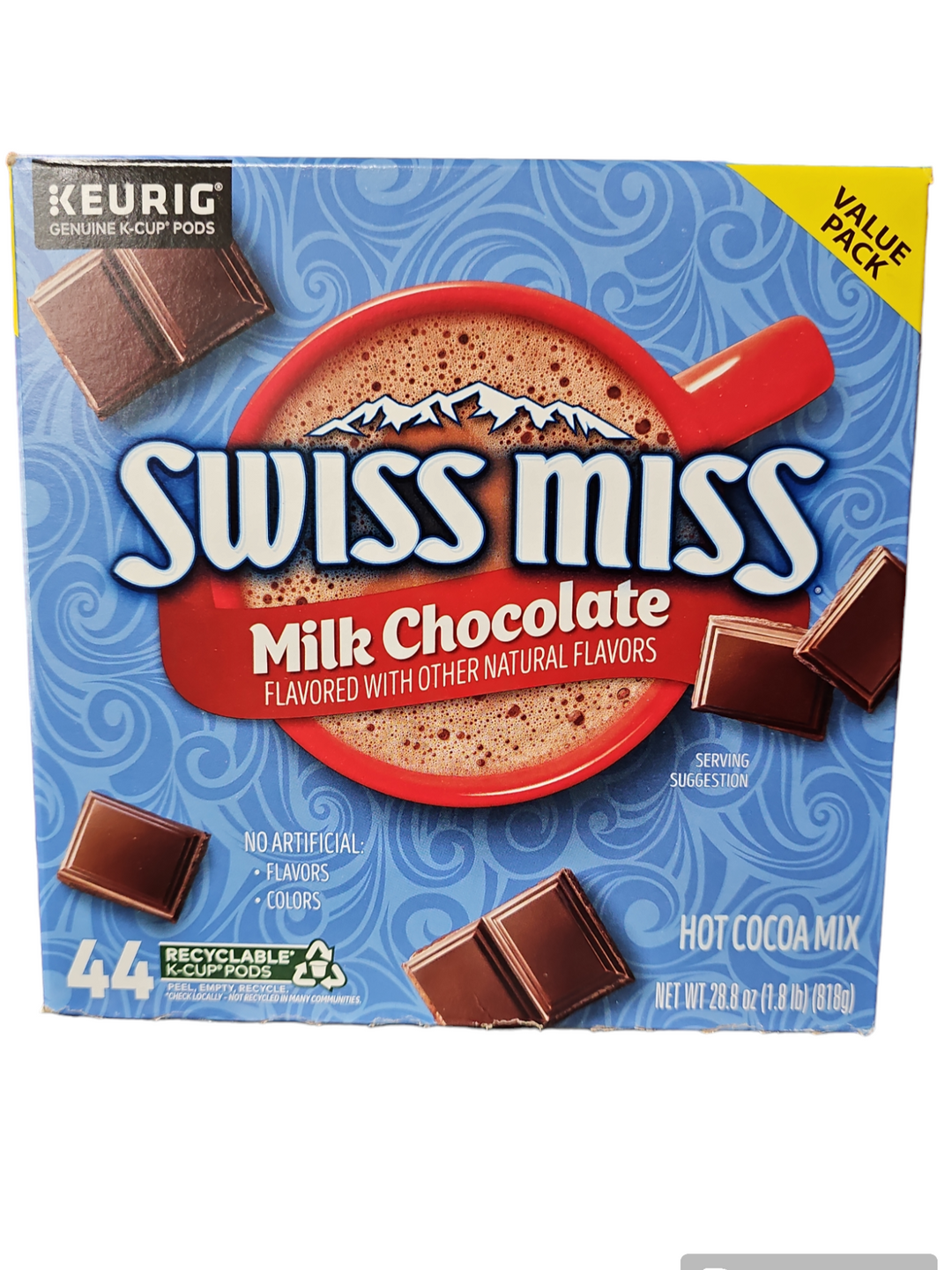 Photo of Swiss Miss Milk Chocolate Keurig K-Cup Pods - Hot Cocoa - 44ct