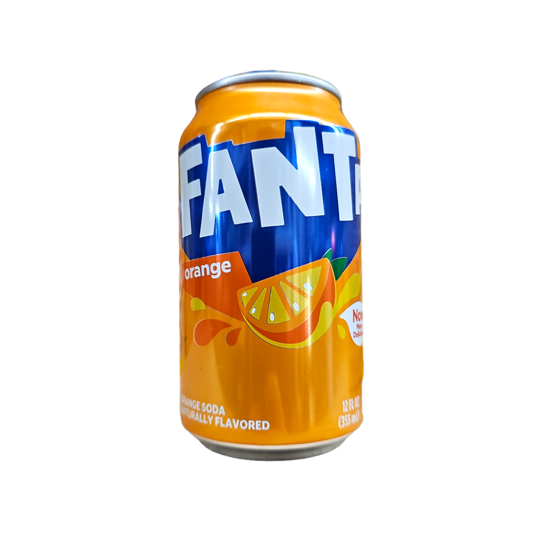 Fanta Orange Soda Can — UPC 49000014235 — Go-UPC