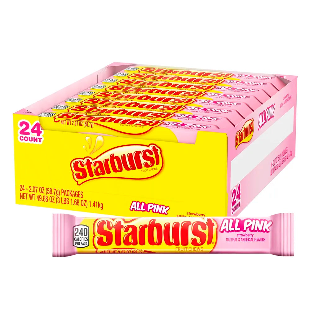 Starburst Limited Edition All Pink 24×2.07oz