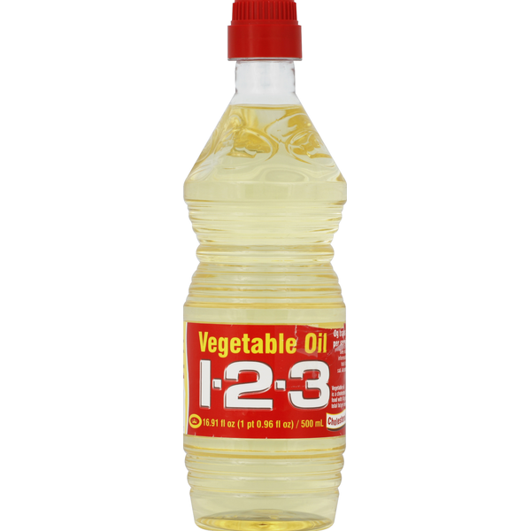 Photo of 1 2 3 Vegetable Oil - 16.91 Ounce