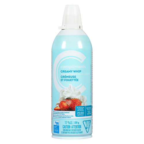 Crème Fouettée Légère 225 G