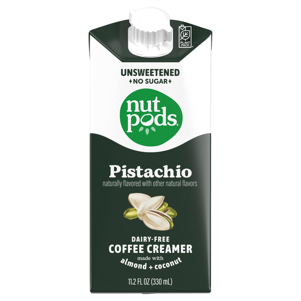 Nutpods Almond + Coconut Coffee Creamer Pistachio