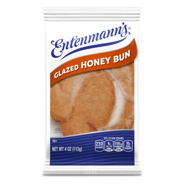 Photo of Entenmann's Honey Bun, Glazed, Jumbo
