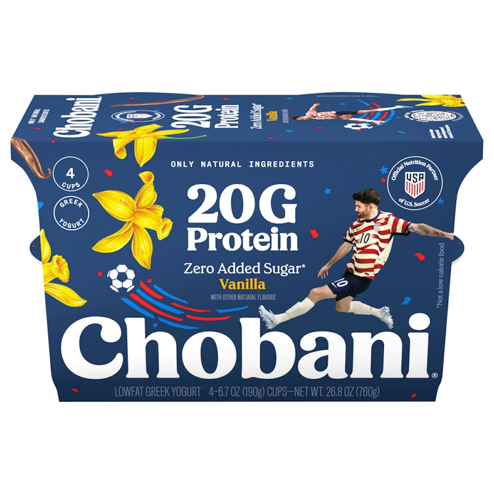 Chobani 20g Protein Vanilla Lowfat Greek Yogurt, 6.7 Oz
