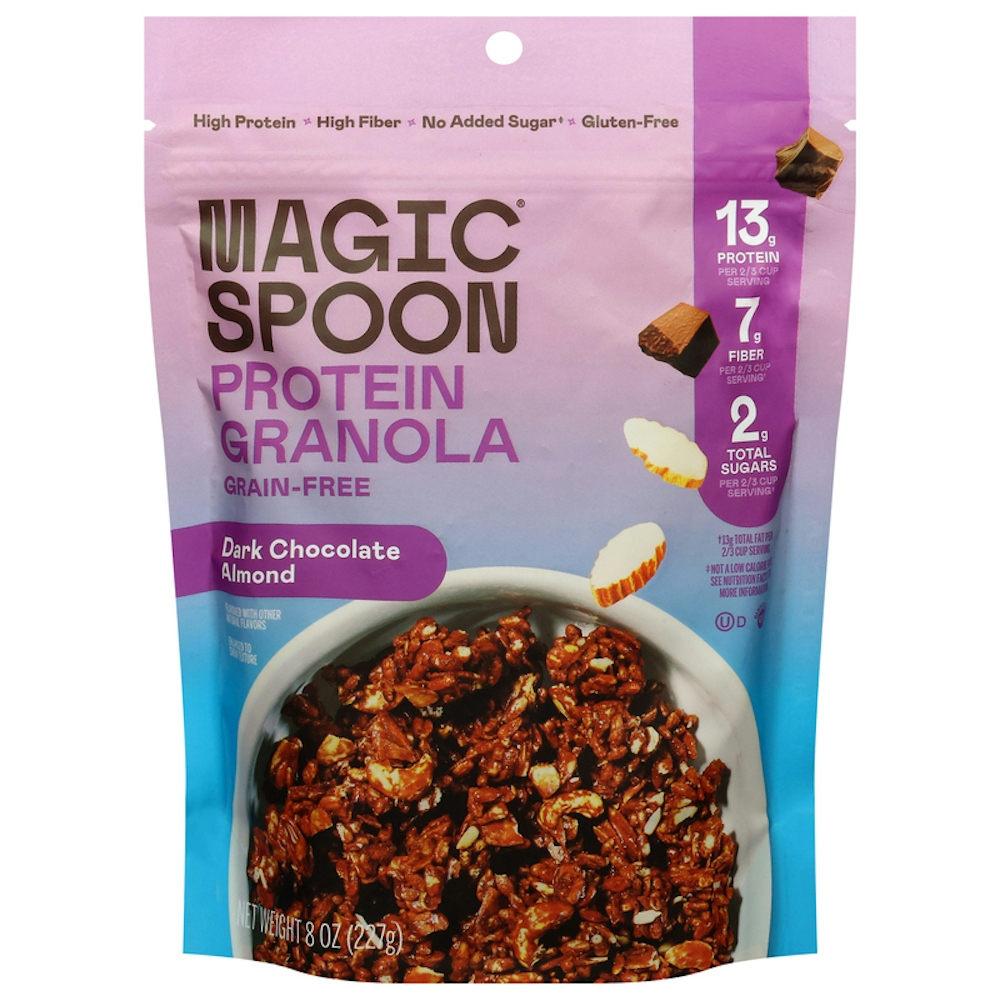 Magic Spoon Dark Chocolate Almond Protein Granola - 8oz