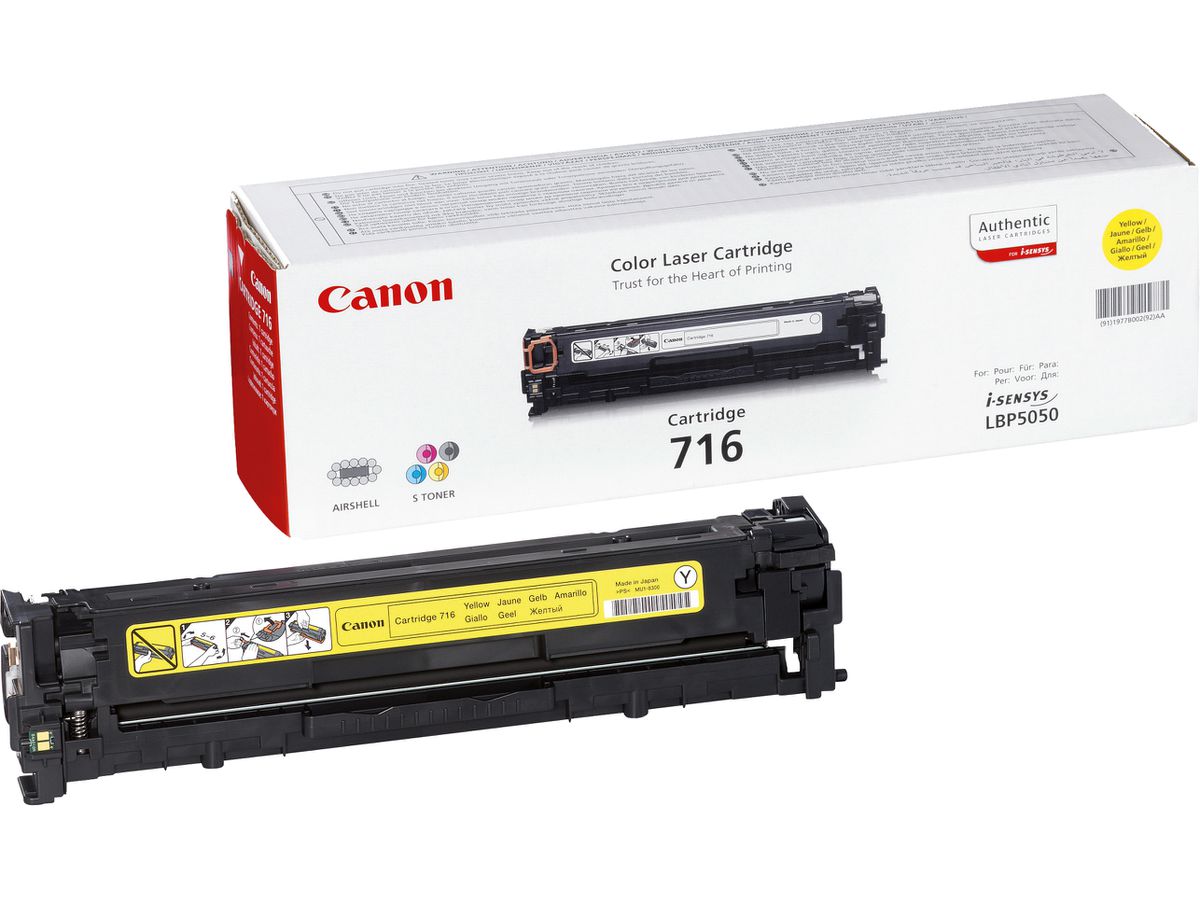 Photo of Canon Toner Cartridge 716 Y Yellow
