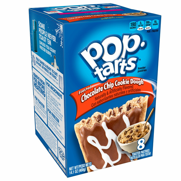 Photo of Pop-Tarts Frosted Chocolate Chip Cookie Dough Toaster Pastries
