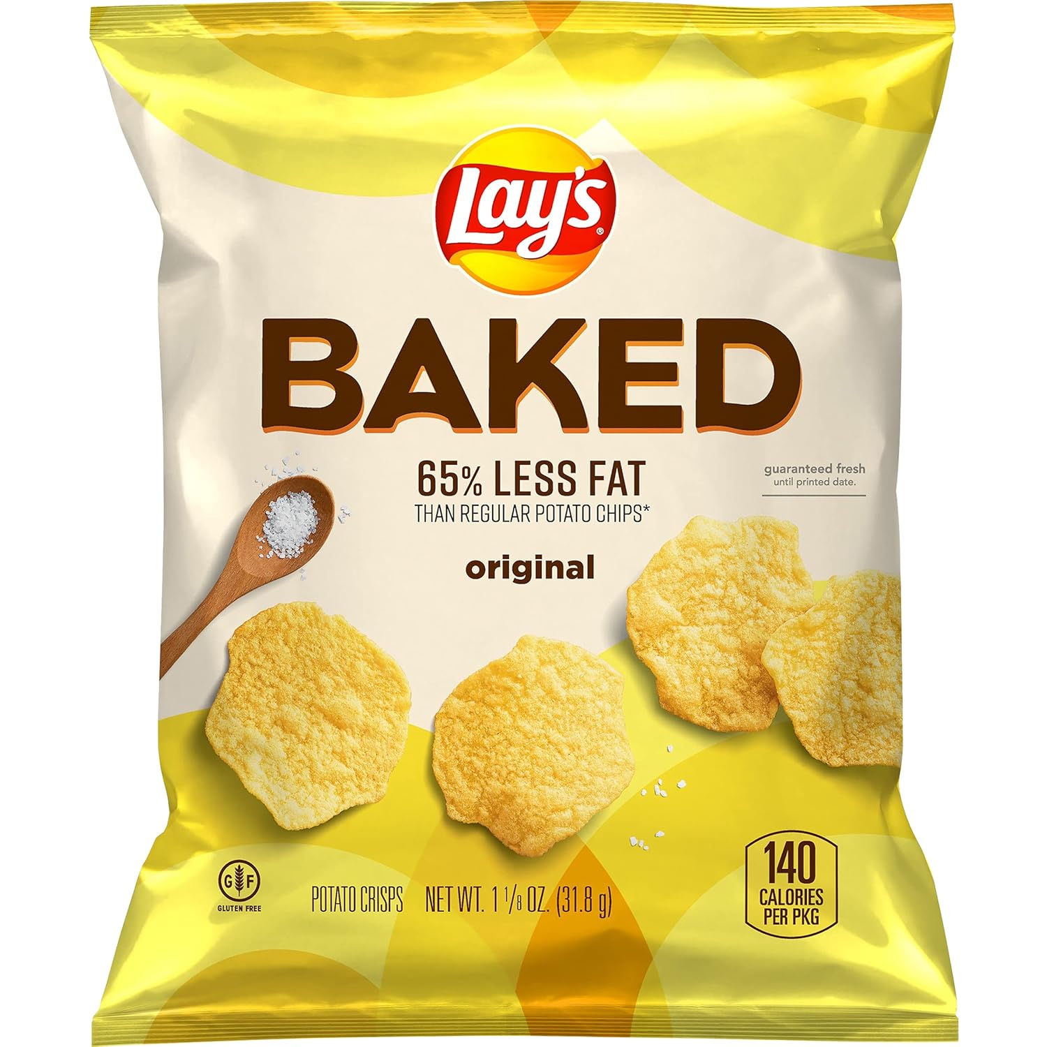 Lay's Oven Baked Potato Crisps, Original, 1.125 Oz