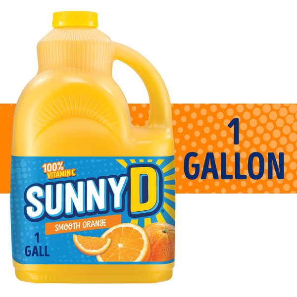 Photo of SunnyD Citrus Punch, Smooth Orange 1 Gal