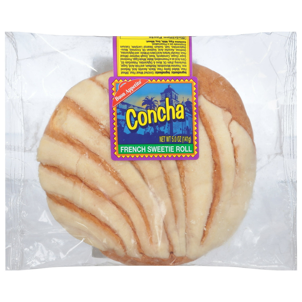 Bon Appetit Concha French Sweetie Roll