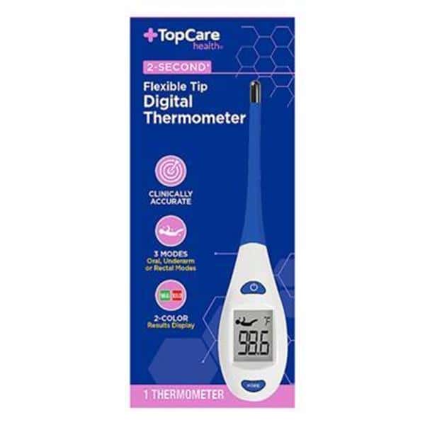 Photo of TopCare Thermometer, Digital, 2 Second