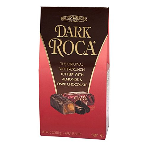 Dark Roca Buttercrunch Toffee with Almonds & Dark Chocolate, Dark