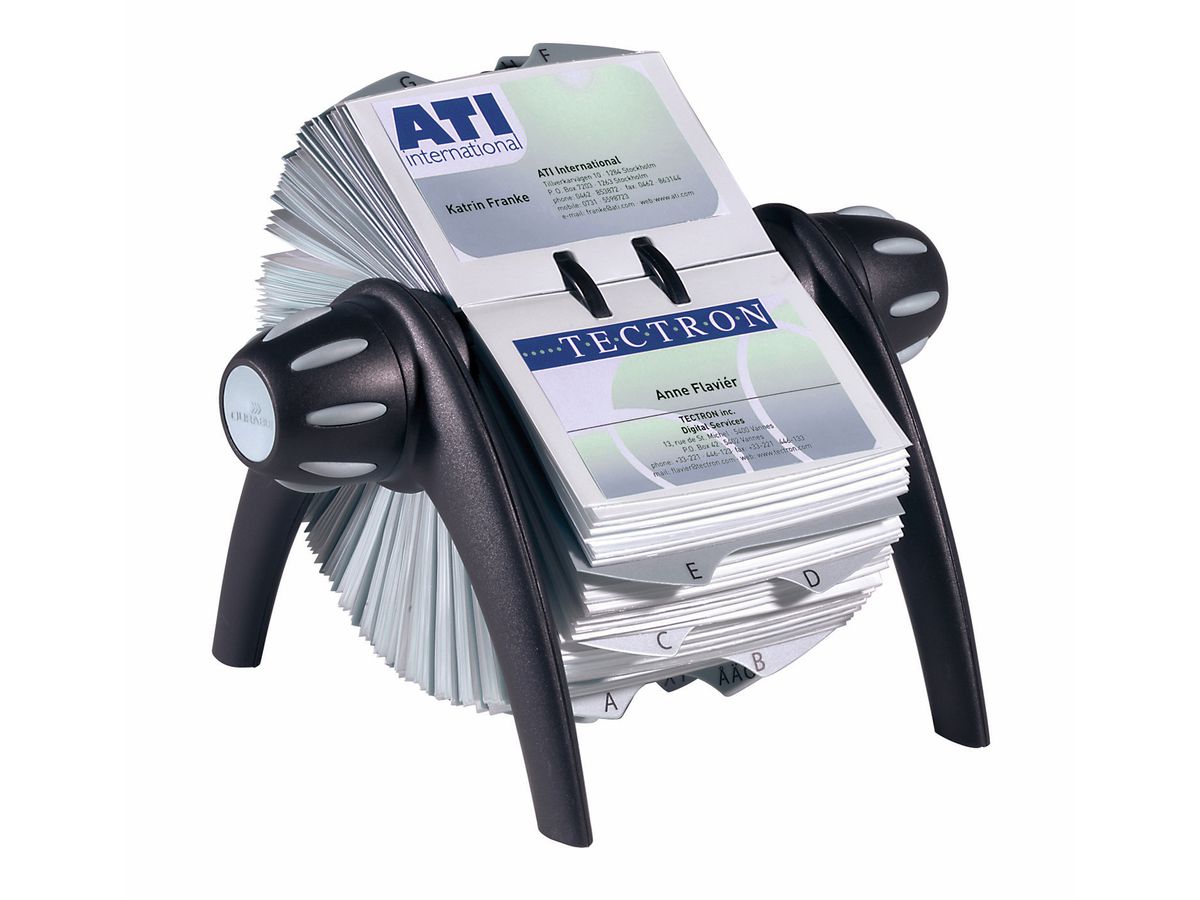 Photo of Durable Visifix Flip 72x104mm 2417/01 Schwarz 25-teilig