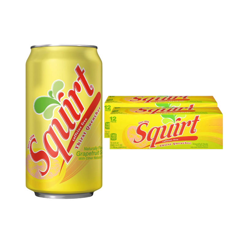 Squirt Official Oakland A’s 2022 MLB Soda 16oz Aluminum Can Jersey Edition Full