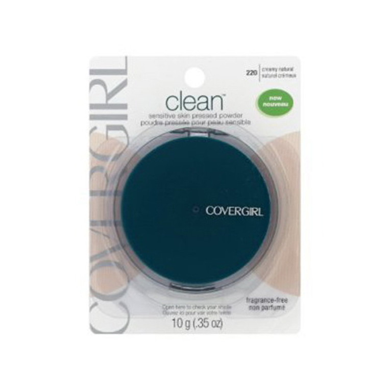 Photo of CoverGirl Clean Pressed Powder, Sensitive Skin, Creamy Natural 220