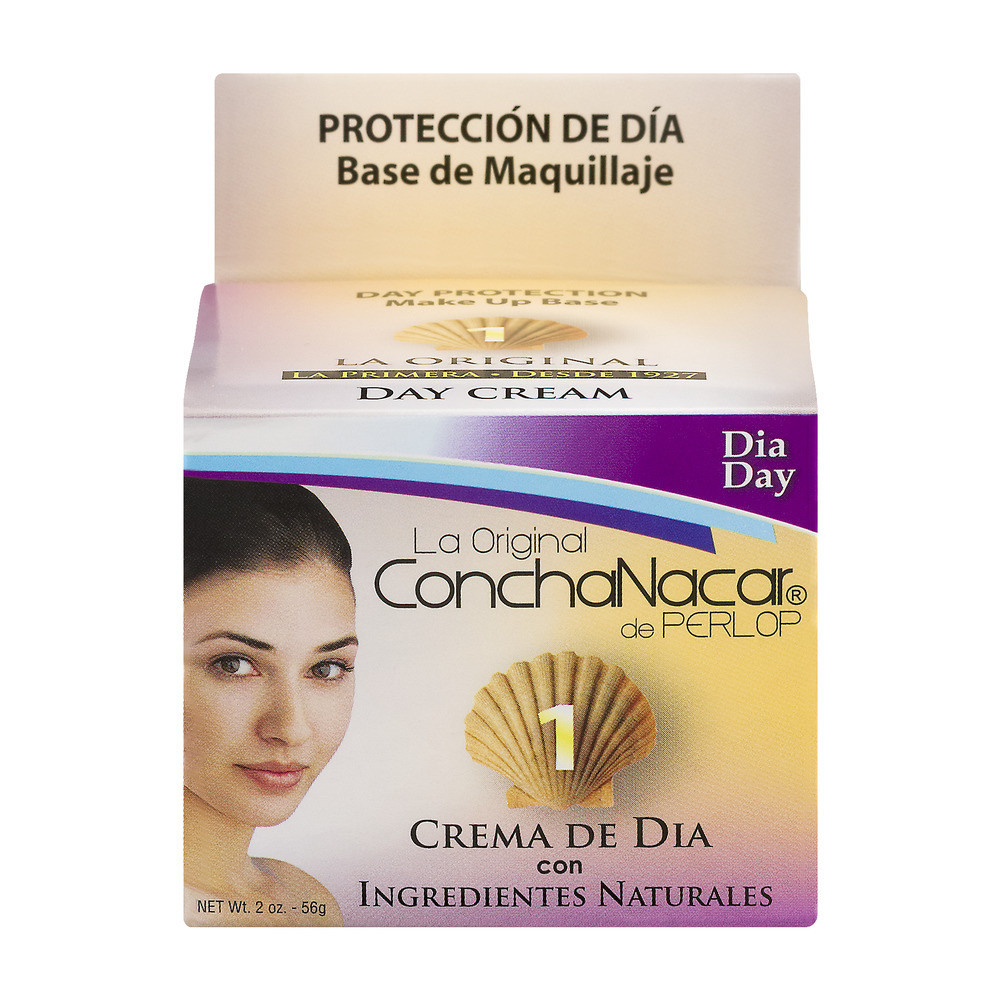 ConchaNacar Crema De Dia No.1, Day Cream 2 Oz, White