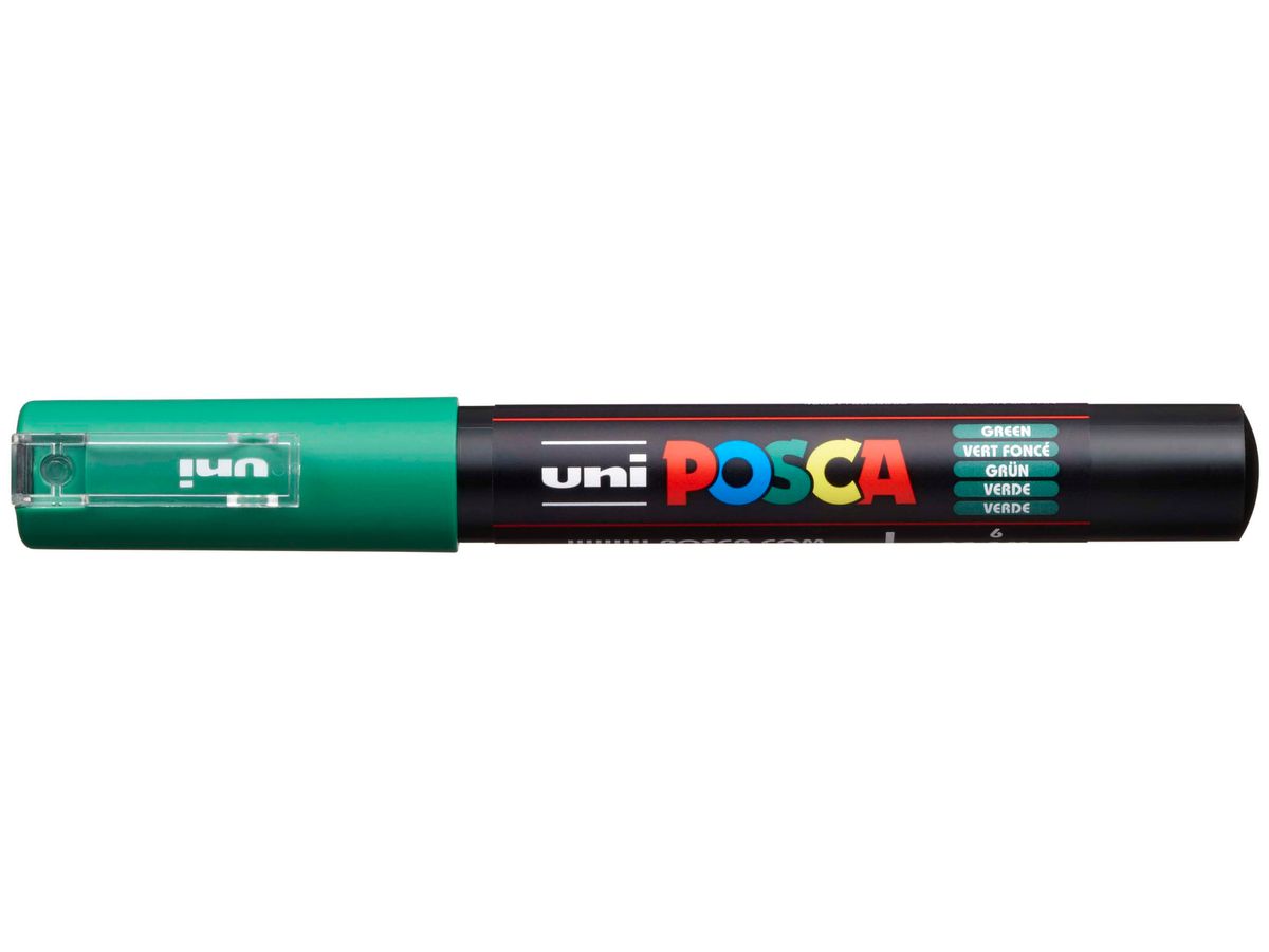Photo of Posca Uni Marker PC-1M Extra Fine 0.7mm Green