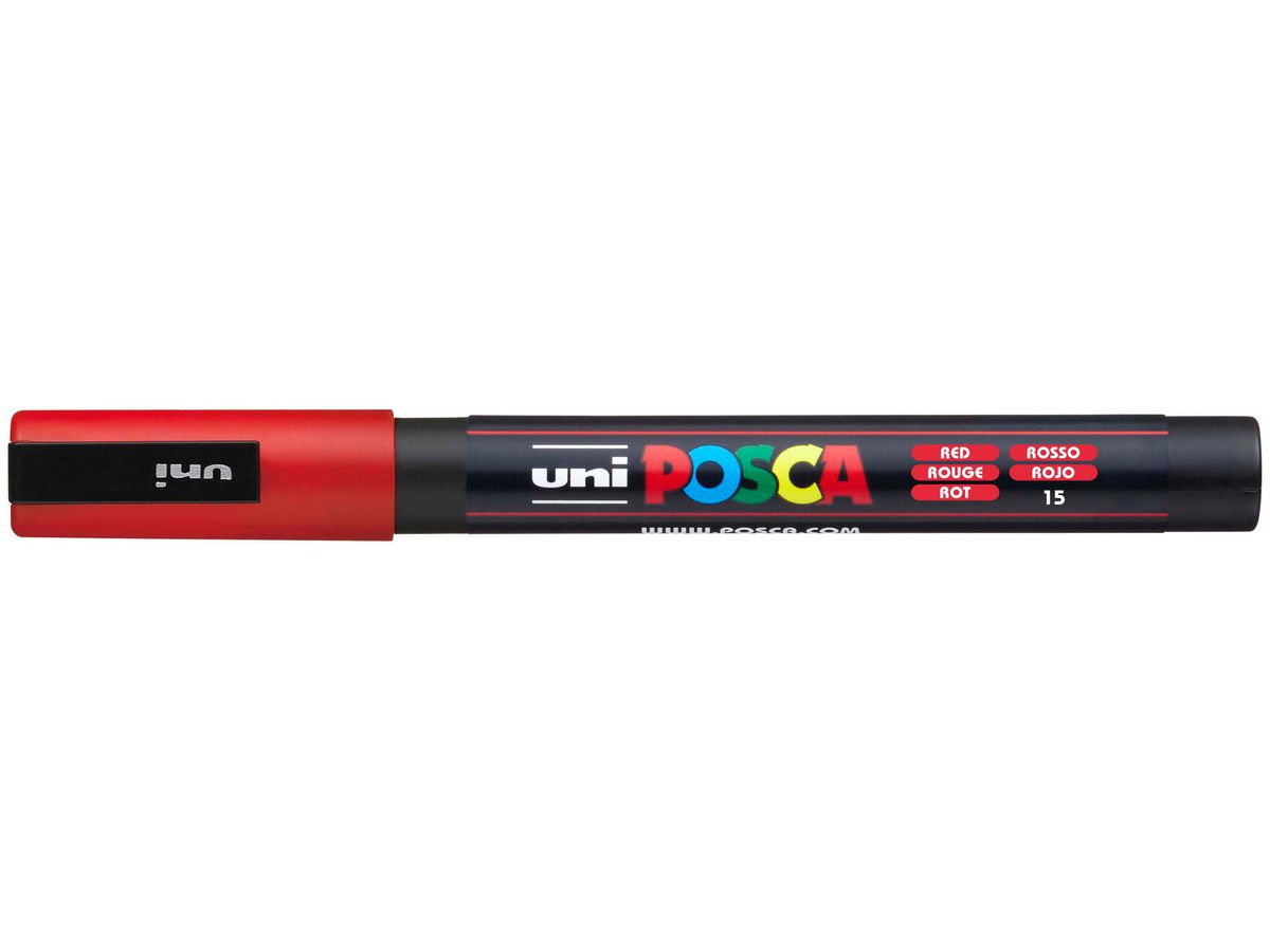 Photo of Posca Paint Marker, PC-3M Fine Bullet, Red