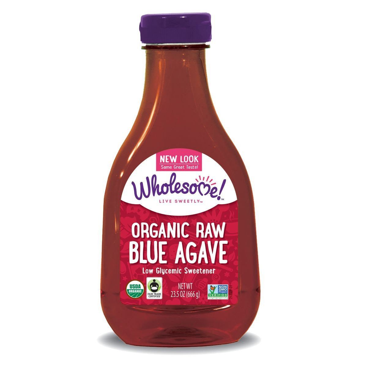 Photo of Wholesome Sweeteners Organic Raw Blue Agave, 23.5 Oz