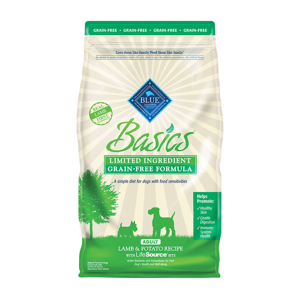 Blue Buffalo Basics Grain Free Adult Lamb & Potato Recipe Dry Dog Food