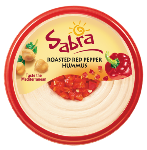 Sabra Roasted Red Pepper Hummus - 10oz — UPC 040822011549 — Go-UPC