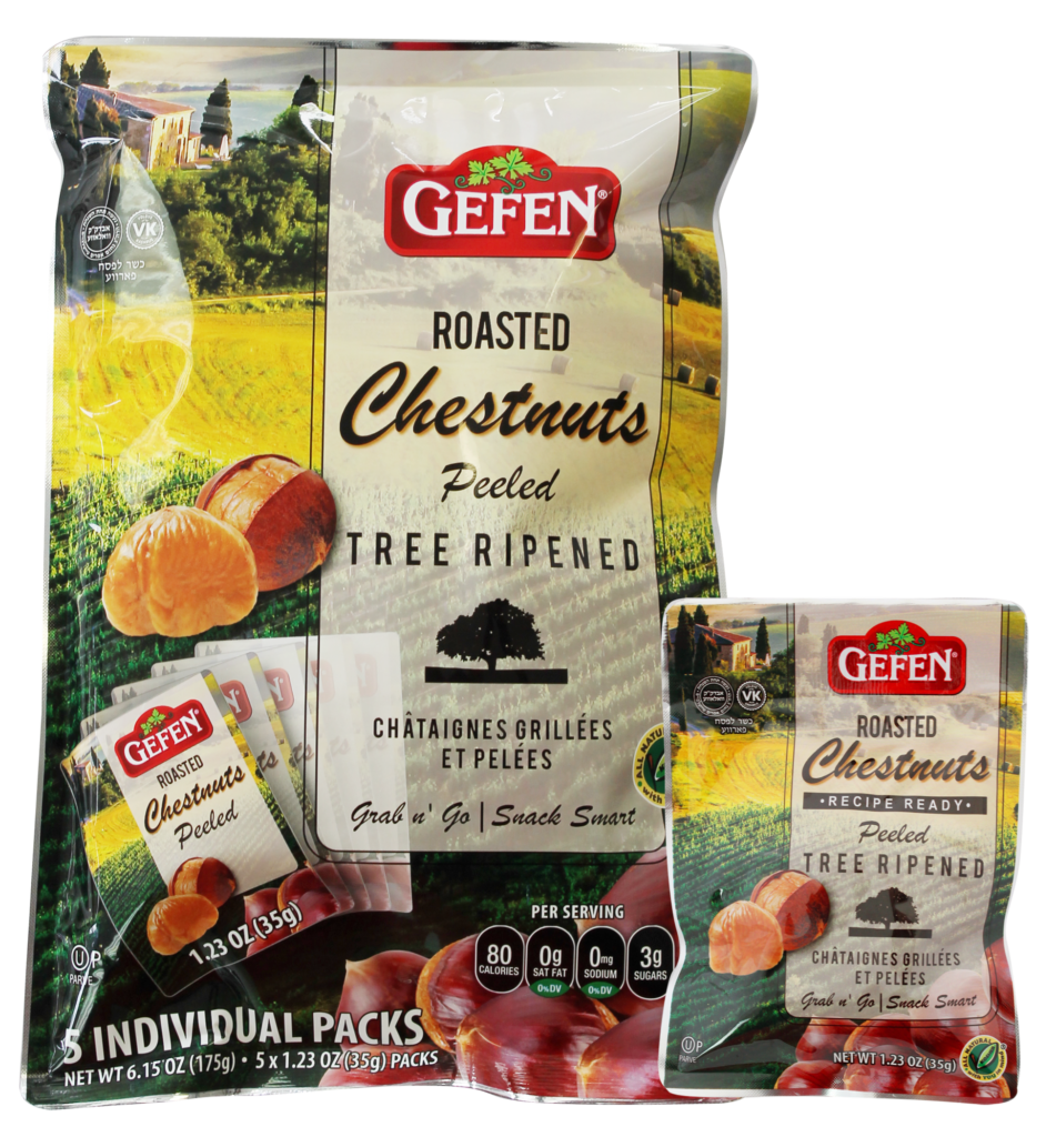 Photo of Gefen Chestnuts Roasted Shld Whole - Case Of 12 - 5/1.23OZ