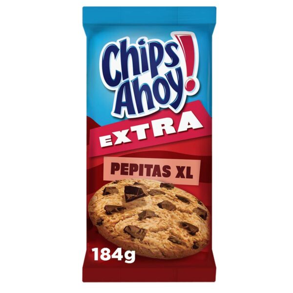 CHIPS AHOY EXTRA PEPITAS XL 184 GR
