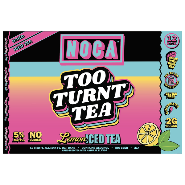 Photo of Noca Boozy Too Turnt Tea 12oz 12-Pack Can