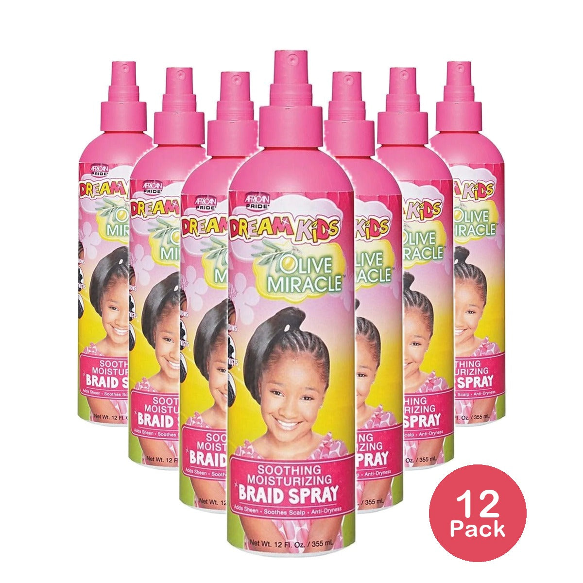Photo of African Pride Dream Kids Olive Miracle Braid Spray