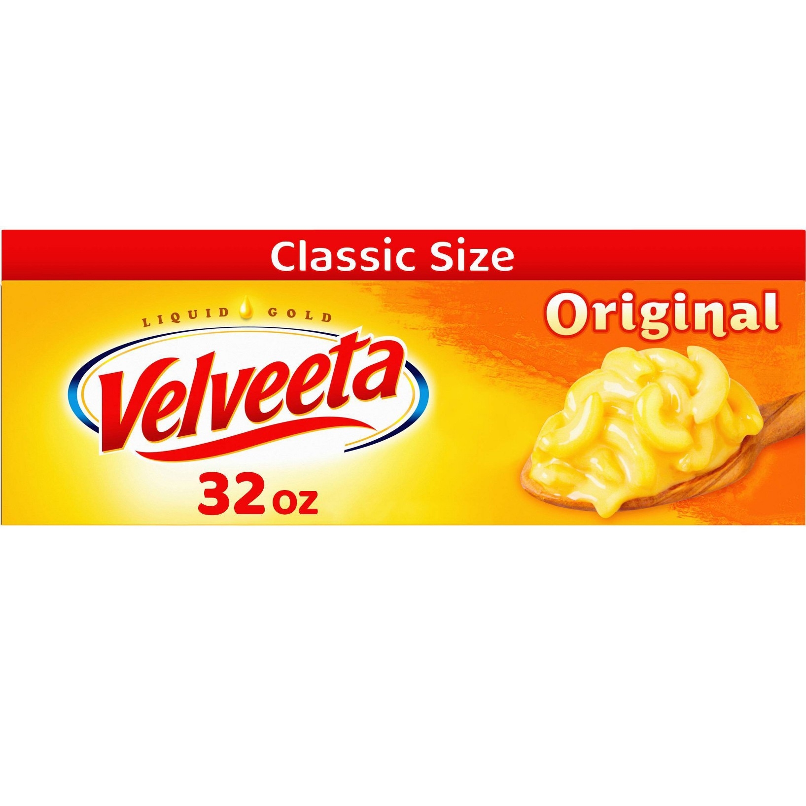 Photo of Velveeta Original Pasteurized Recipe Cheese Product Classic Size, 32 Oz Block