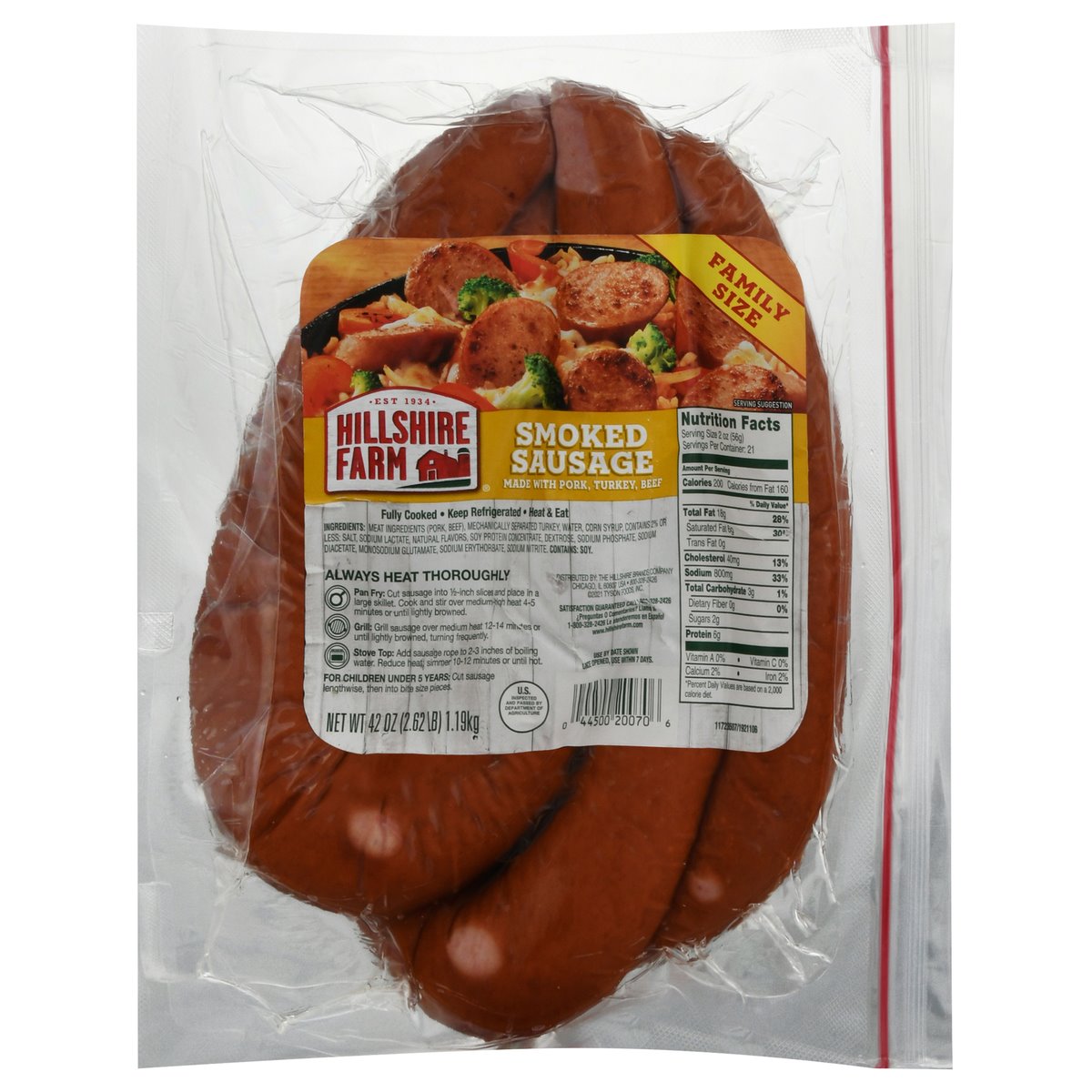 Smoked Sausage, Smoked