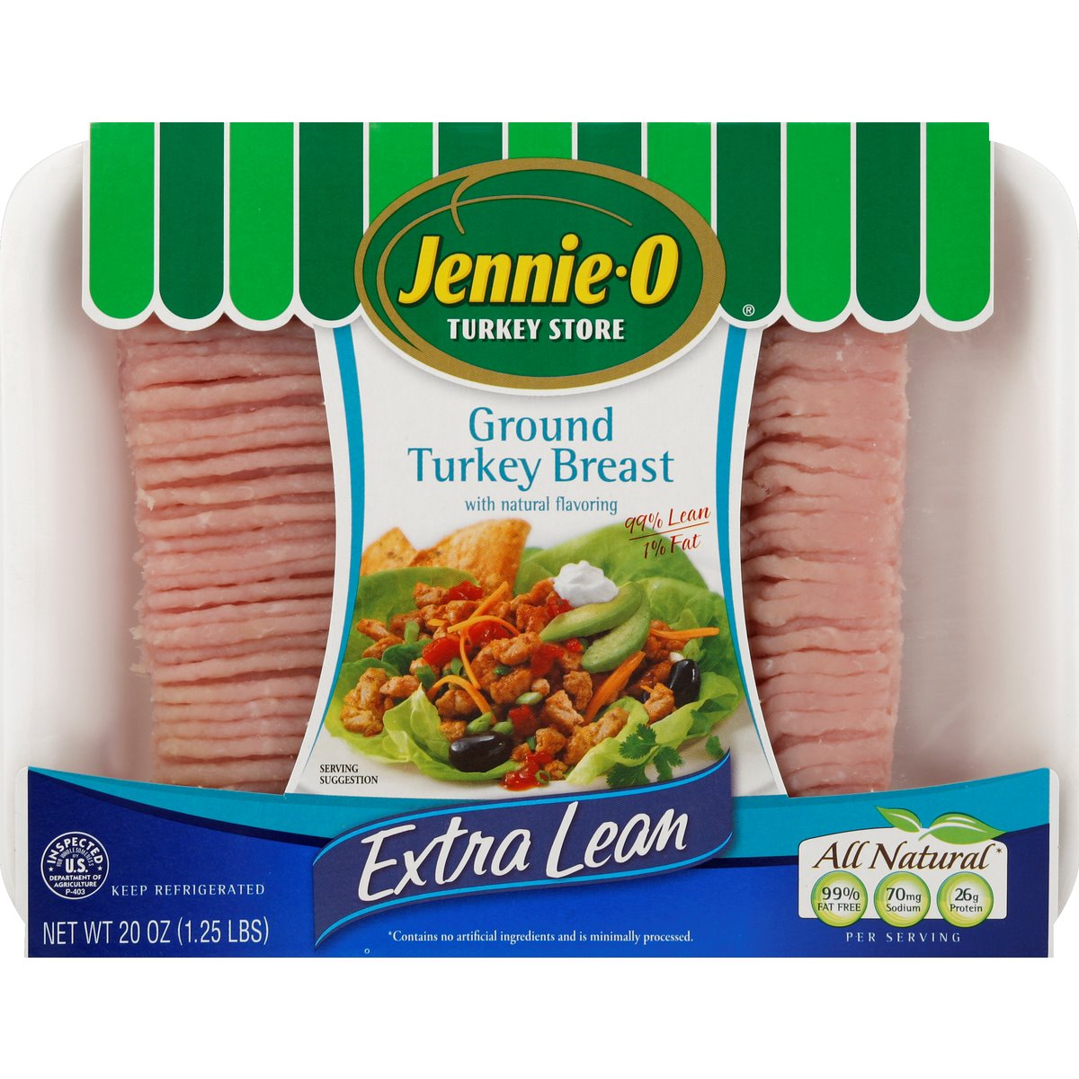 Jennie-O, Extra Lean Ground Turkey Breast