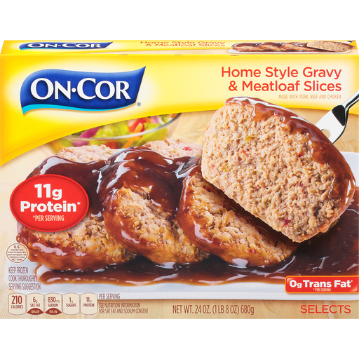 Home Style Gravy & Meatloaf Slices, Home Style Gravy & Meatloaf