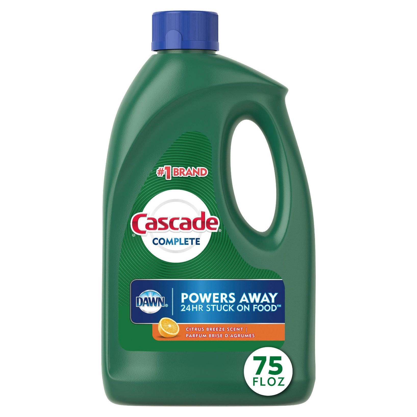 Photo of Cascade Complete Gel Citrus Breeze Scent Dishwasher Detergent