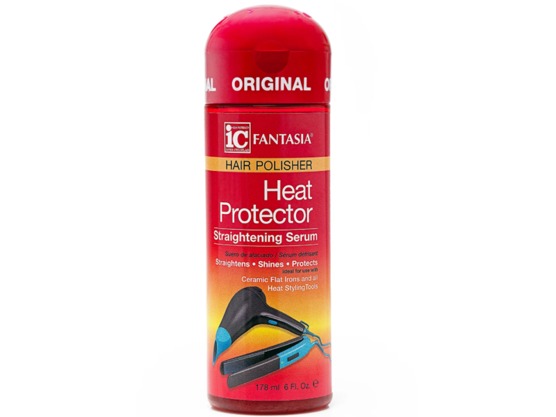 Photo of Fantasia IC Hair Polisher Heat Protector Straightening Serum - 6 Fl Oz
