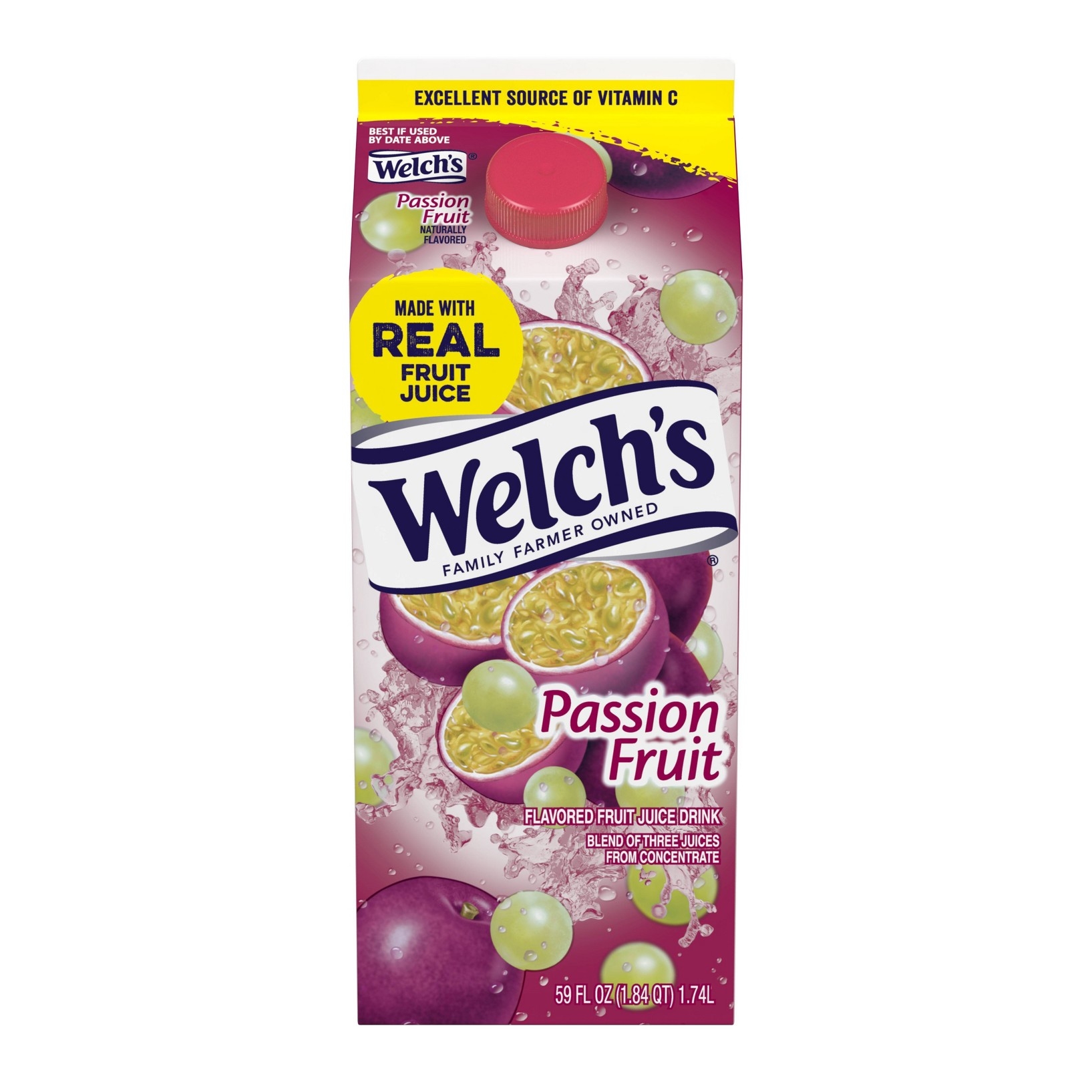 Photo of Welch's Passion Fruit Cocktail Juice Blend - 59 Fl Oz