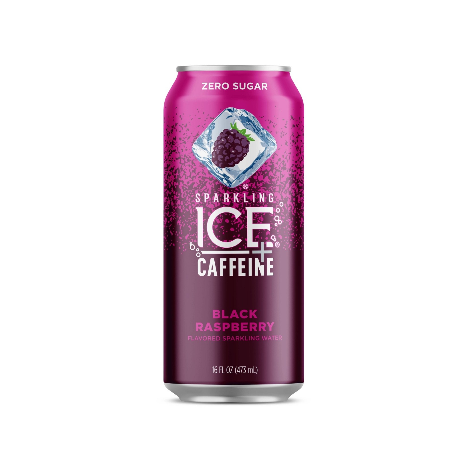 Photo of Sparkling Ice Black Raspberry Plus Caffeine Water, 16 Fl Oz Can