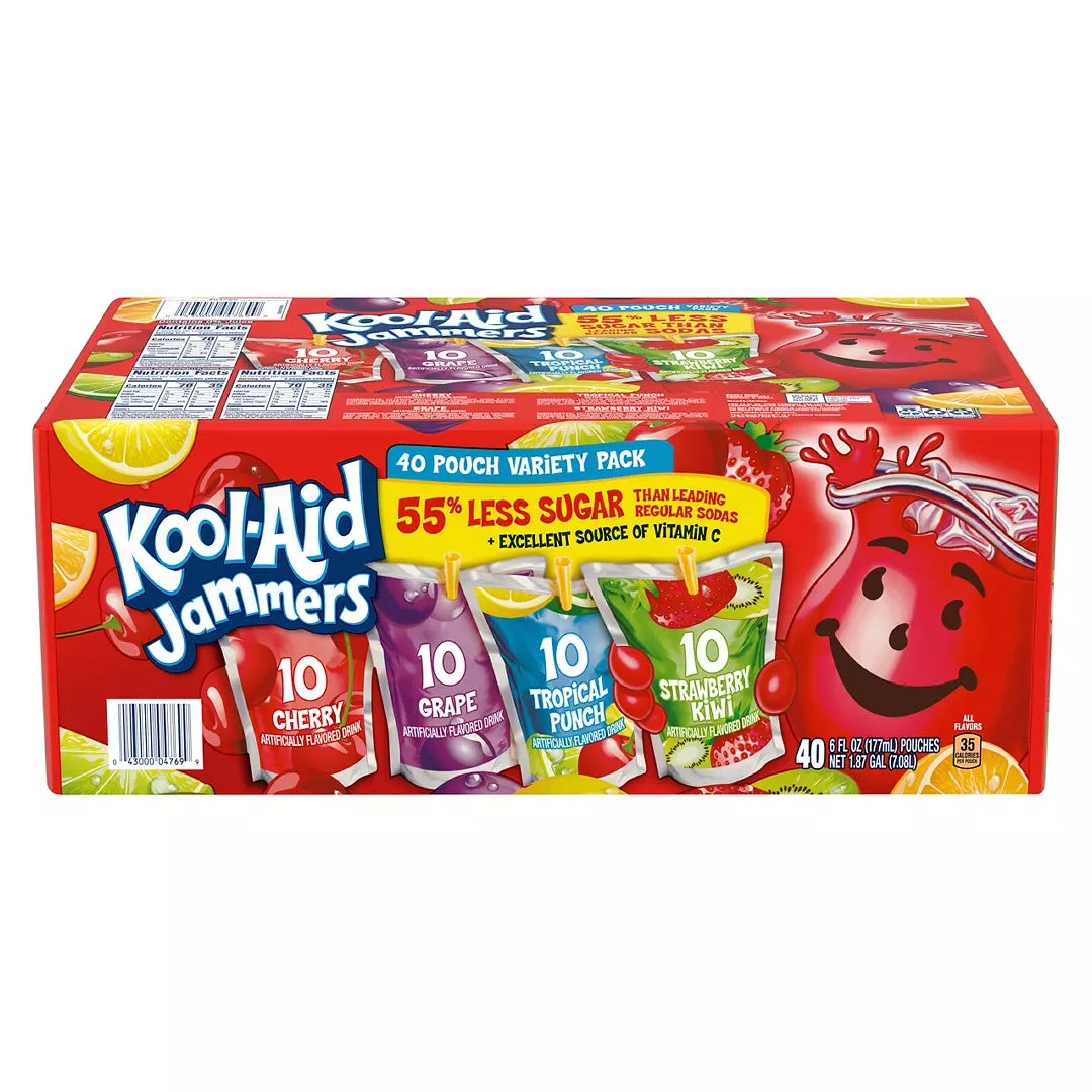 Photo of Kool-Aid Drink, Tropical Punch/Grape/Cherry, Variety Pack