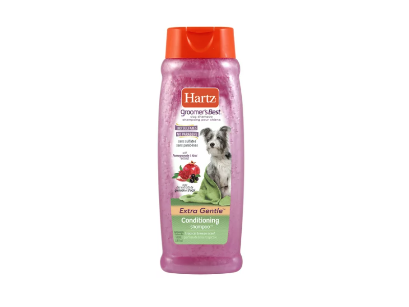 Hartz Extra Gentle Conditioning Tropical Breeze Scent Dog Shampoo