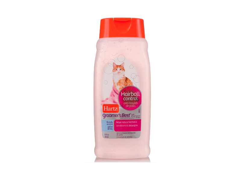 Hartz Groomer's Best Hairball Control Cat Shampoo Fresh Scent
