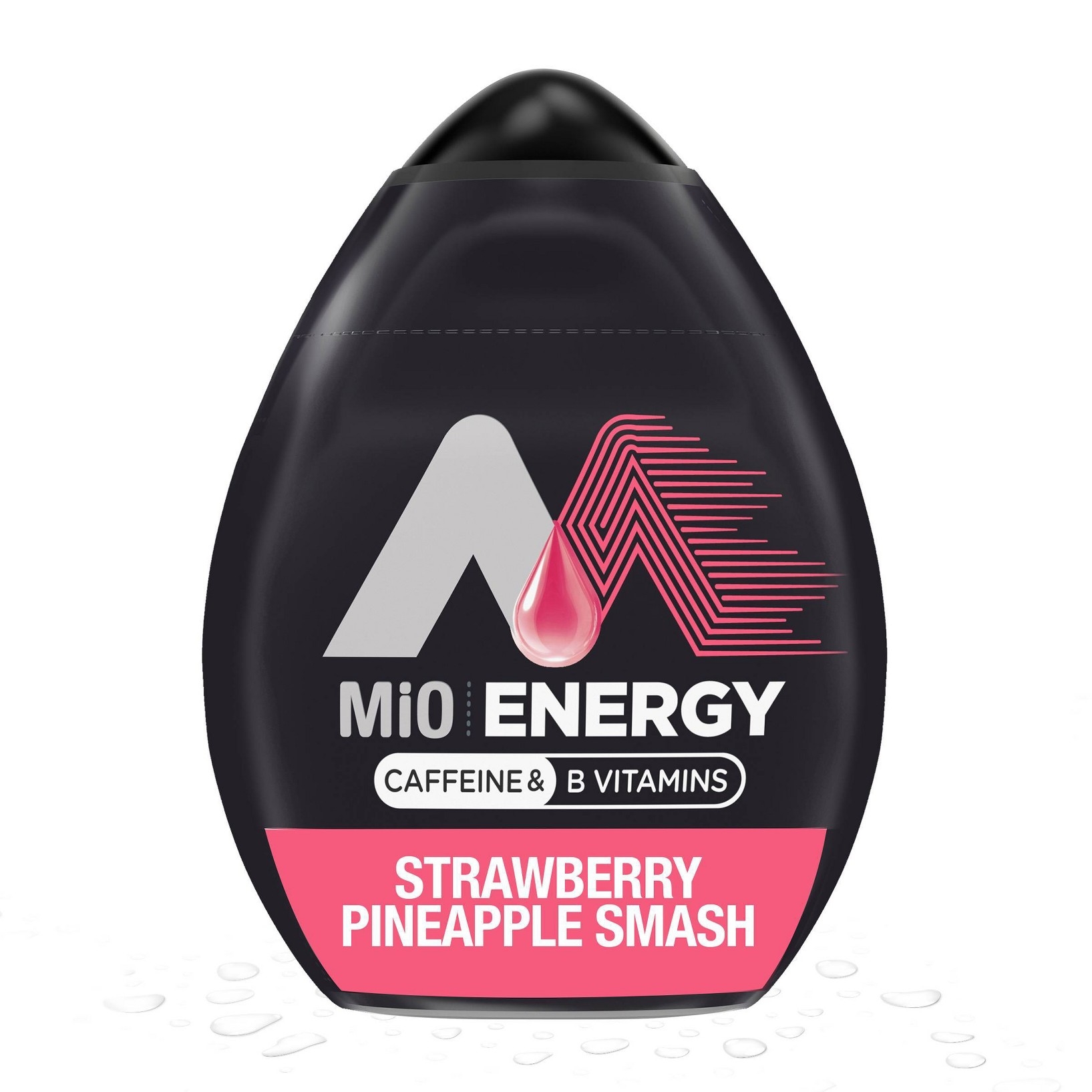 Photo of MiO Mi O Energy Strawberry Pineapple Smash Naturally Flavored Liquid Water Enhancer With Caffeine & B Vitamins, 1.62 Fl Oz Bottle