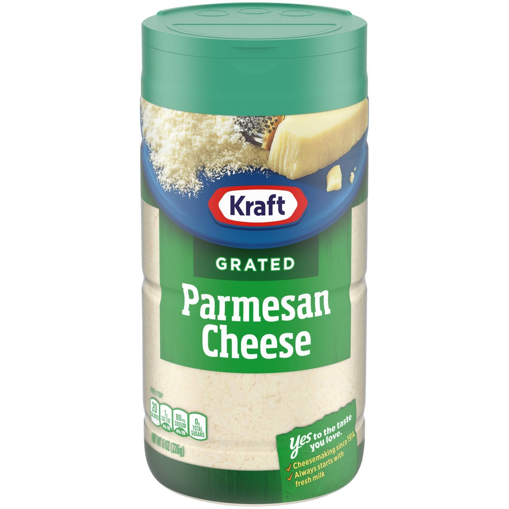Photo of Kraft Grated Parmesan Cheese Shaker, 8 Ounce