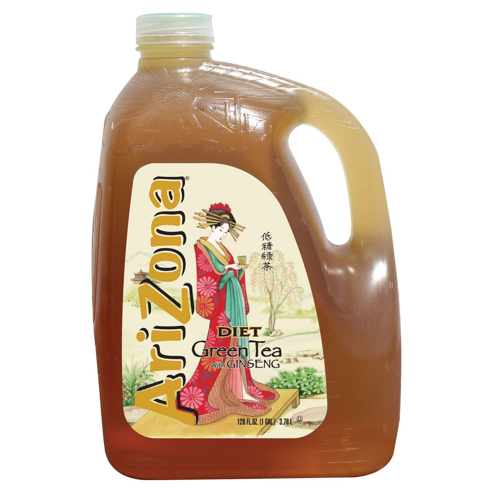 Photo of AriZona Zero Calorie Diet Green Tea With Ginseng 1 Gallon BTL
