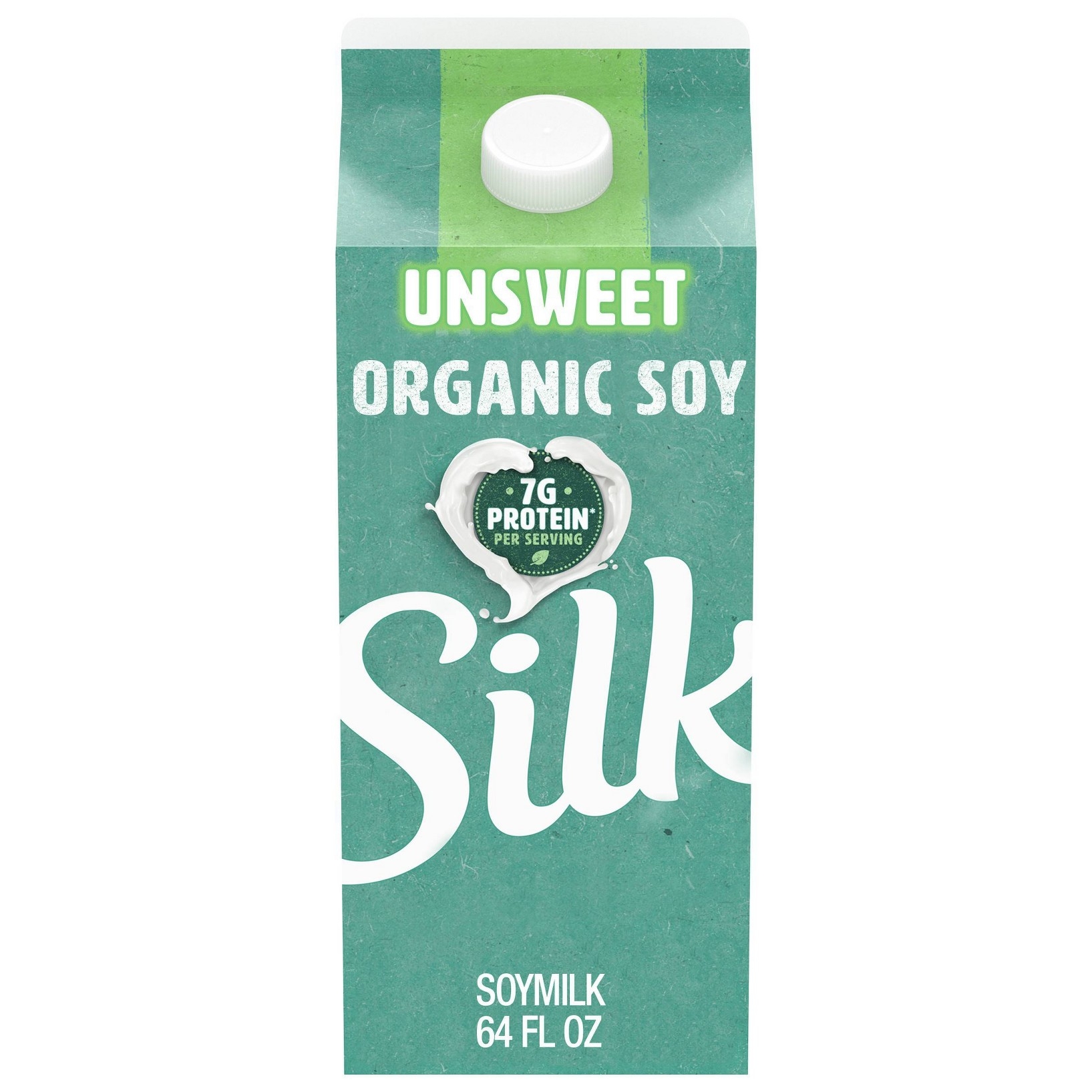 Photo of Silk Organic Soy Unsweet Soymilk, 64 Fl Oz