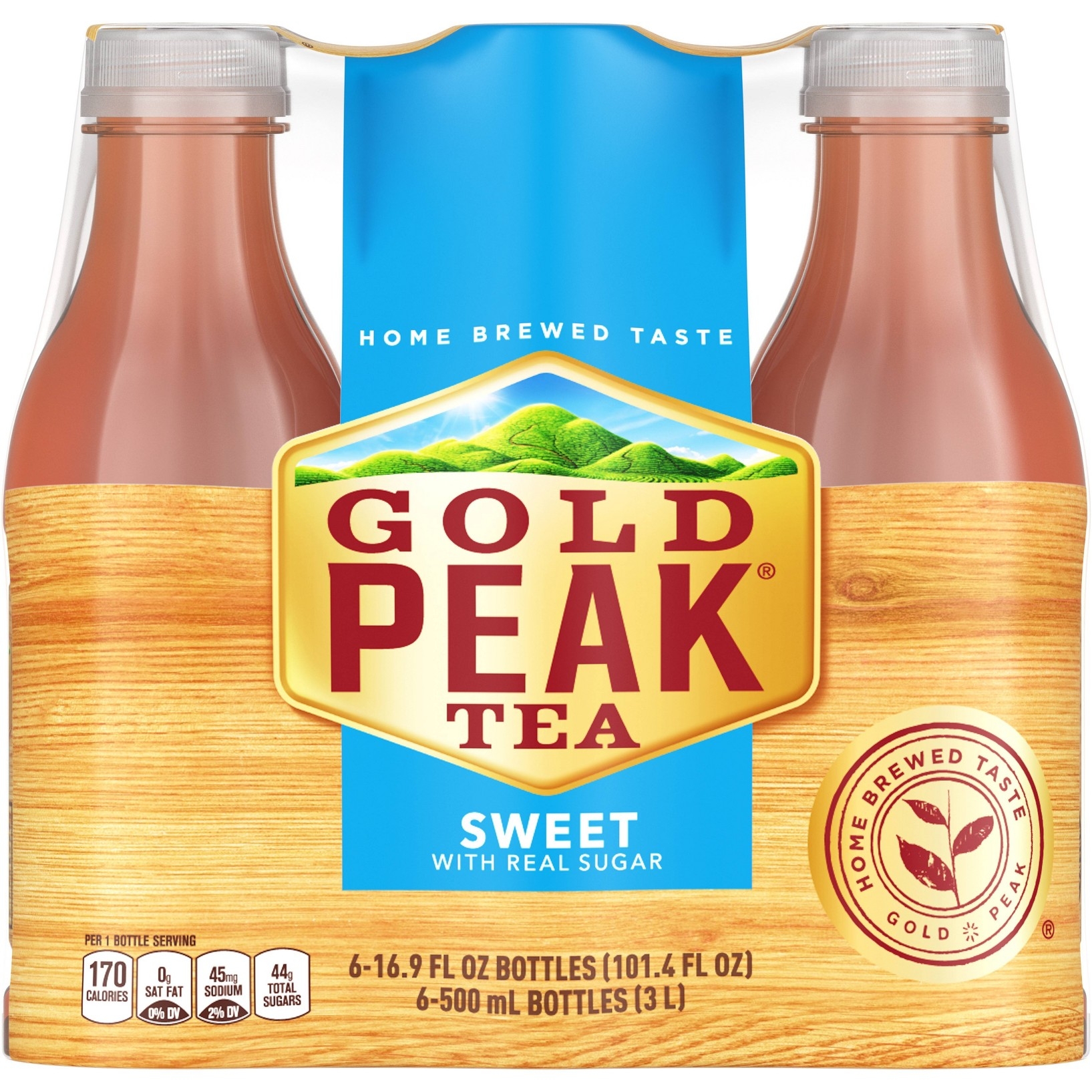 Photo of Gold Peak Sweetened Black Iced Tea Drink, 16.9 Fl Oz